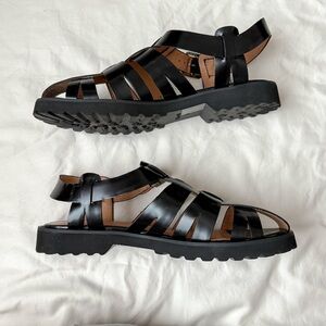 Madewell Fisherman Lugsole Sandals